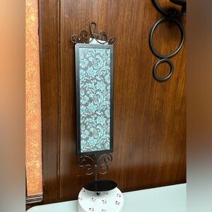 Home interiors Goes with everything sconce Damask print